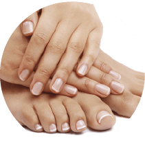 Esmaltado semi manos y pies